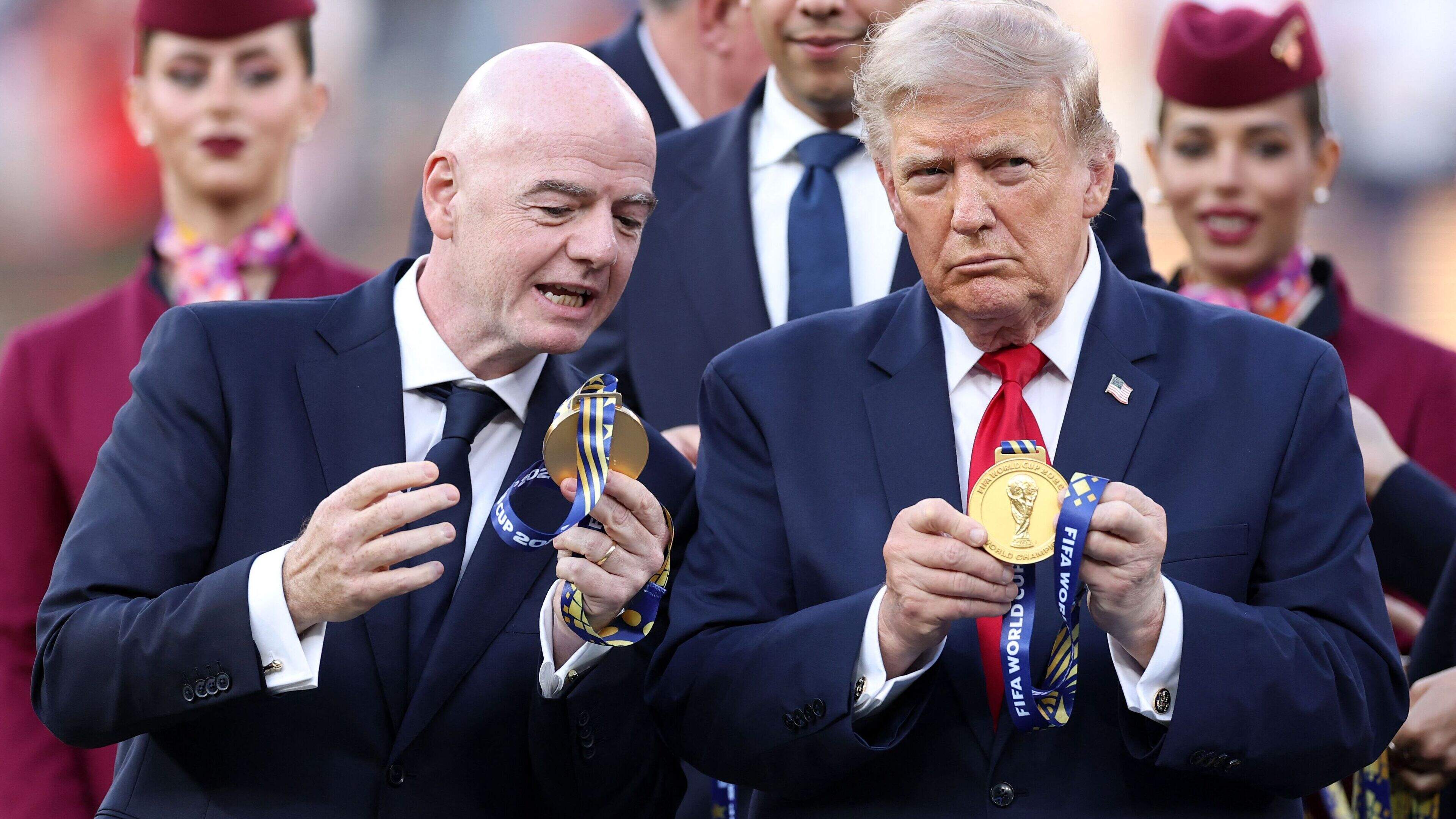 Democraten willen FIFA-voorzitter Gianni Infantino verhoren over banden met Donald Trump